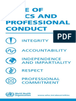 Code of Ethics and Professional Conduct