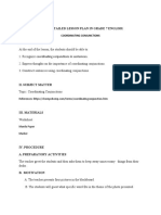 A Semi Detailed Lesson Plan in Grade 7 English:: Coordinating Conjunctions