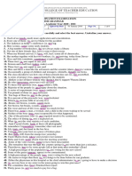 English Grammar - FINAL EXAM