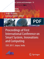 Proceedings of First International Conference On Smart System, Innovations and Computing