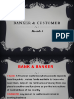 Module 3 Banker & Customer