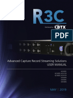 Advanced Capture Record Streaming Solutions User Manual: Distributed by