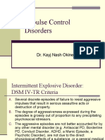 Impulse Control Disorders: Dr. Kayj Nash Okine