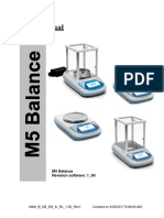 User Manual: M5 Balance Revision Software: 1 - 00