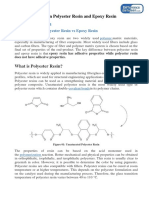 Difference Between Polyester Resin and Epoxy Resin