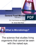LEC 01 Basic Food Microbiology PDF