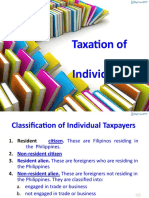 Taxation of Individuals