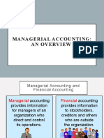 Chapter 1 Managerial Accounting An Overview