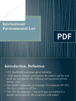 International Environmental Law