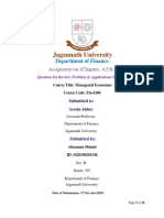 Jagannath University: Department of Finance