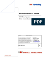 Product Information Bulletin: All 6 Series Injectors Chain Tension System