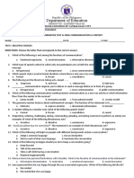 Oral Com 1ST Quarter Summative - New Normal - Ocic1