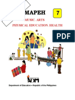 Mapeh 7: Music. Arts Physical Education. Health