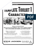 GURPS 4E - Template Toolkit - Characters