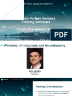 Copado Partner Success Training #1 - Copado Overview and Setup