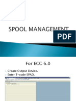 U3 Spool Management