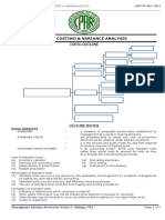 MS 8904 - Standard Costing Variance Analysis