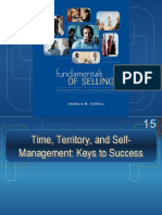 Chp. 15 16 Time, Territory, People and Self-Management Keys To Success