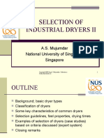 SELECTION OF INDUSTRIAL DRYERS II-India