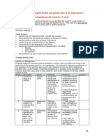 Element 5.1 Criteria IPD IOSH