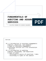 Fundamentals of Audit and Assurance Services