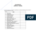 Accounting Unit Additional Execerses AA025 Sem 2, 2019/2020