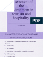 CH 3 Characteristics of Hospitality and Tourism Organizations