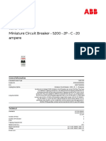 Miniature Circuit Breaker - S200 - 2P - C - 20 Ampere: Product-Details