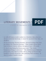Literary Movements Timeline