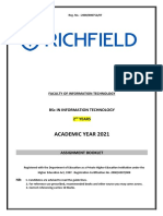 BSC Second Year Assignment Booklet