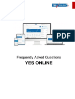 YES ONLINE - FAQs - v11