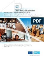 Rethinking The Social Protection Paradigm: Social Policy in Africa'S Development