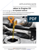 N Determination in Engine Oil: Application Note