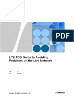 OMD-LTE TDD Guide To Avoiding Problems On The Live Network-20141215-A-V3.4