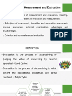 MSC N I Yr NSG Edu Unit IV - Measurement and Evaluation