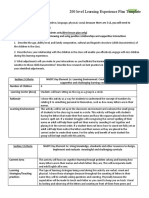 Cognitive Lesson Plan