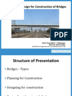 Planning & Design For Construction of Bridges