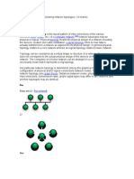 Network Topology Is The Layout Pattern of Interconnections of The Various