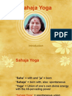 Sahaja Yoga Introduction