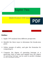 Chapter 2-Multi-Product CVP Analysis