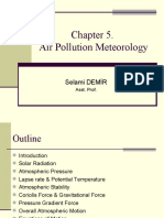 Air Pollution Meteorology: Selami DEMİR