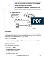 Diagnostic Trouble Codes (DTC) : DTC U0032 (Previously U1301) J1850 (Class 2) Serial Data Communication Link High