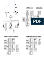 X-990 Connection Diagram: X-990 Master Device X-990 Slave Device