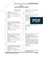 BEE - Unit 4 - Polyphase AC Circuits and Single Phase Transformer - 2