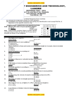 ECAT Past Paper 2010