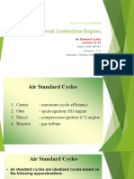 Internal Combustion Engines: Air University Islamabad