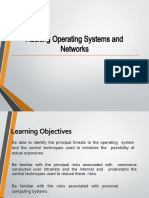 Auditing in CIS Environment - Auditing Operating Systems and Networks (Final)