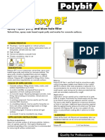 Polypoxy BF: Epoxy Repair Putty and Blow Hole Filler