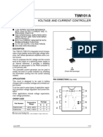 TSM101/A: Voltage and Current Controller