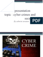 Presentation Topic: Cyber Crimes and Security: by Ashwini Awatare